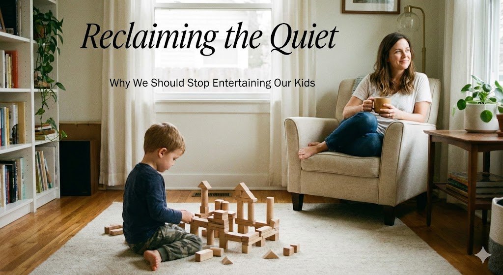 How to stop entertaining your kids to foster independent play