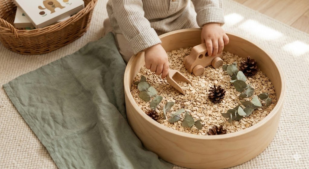 An 18-month-old toddler